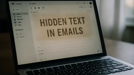 How Is CSS Abuse Used for Hidden Text Salting in Emails?